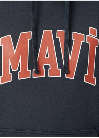 Mavi Antrasit Kadın Kapüşonlu Sweatshirt M1600361-80106_4