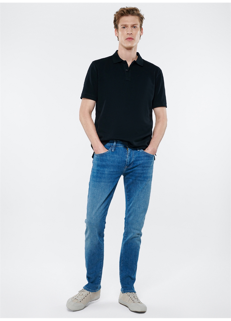 Mavi Normal Bel Düz Erkek Denim Pantolon M00351-82411_MARCUS