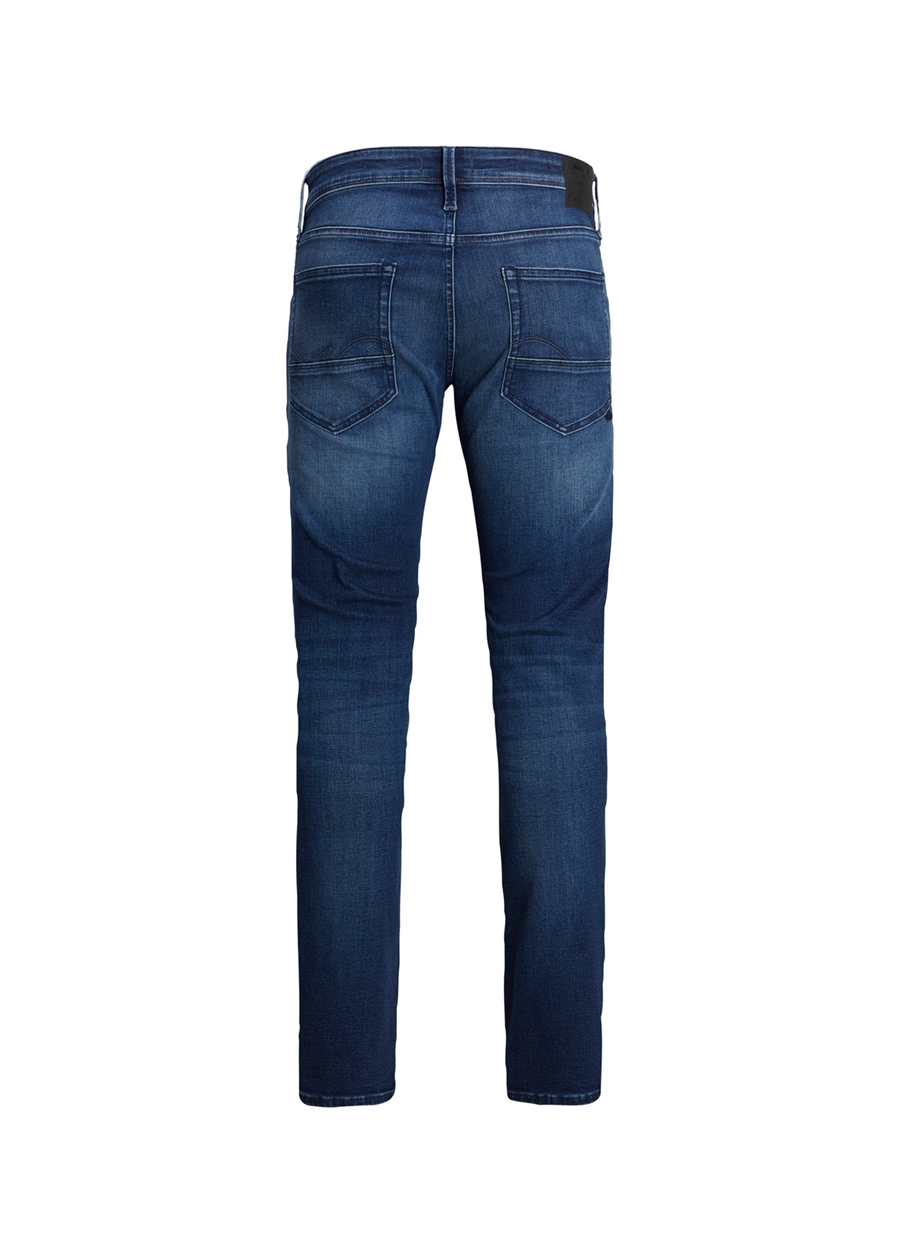 Jack & Jones JJIGLENN JJFOX JOS 247 50SPS NOOS Lacivert Erkek Normal Bel Slim Fit Denim Pantolon_3