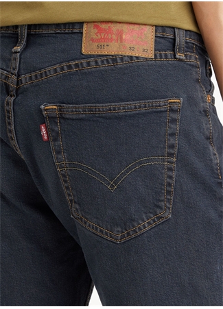 Levis Koyu Lacivert Erkek Normal Bel Slim Fit Denim Pantolon SLIM DOLF GREYST A2081-0009 LSE511_2