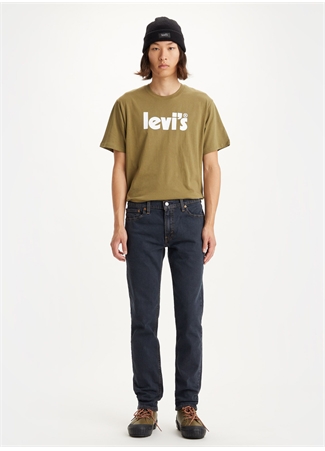 Levis Koyu Lacivert Erkek Normal Bel Slim Fit Denim Pantolon SLIM DOLF GREYST A2081-0009 LSE511_4