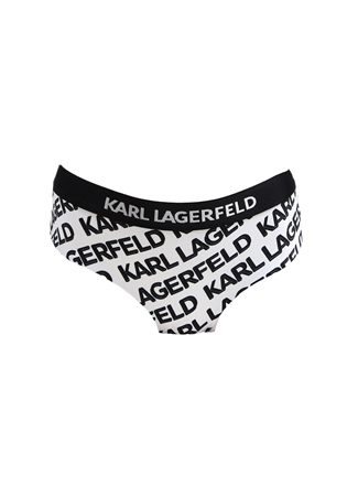 KARL LAGERFELD Beyaz Kadın Bikini Alt 230W2214_0