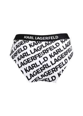 KARL LAGERFELD Beyaz Kadın Bikini Alt 230W2214_1