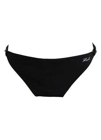 KARL LAGERFELD Siyah Kadın Bikini Alt 230W2201