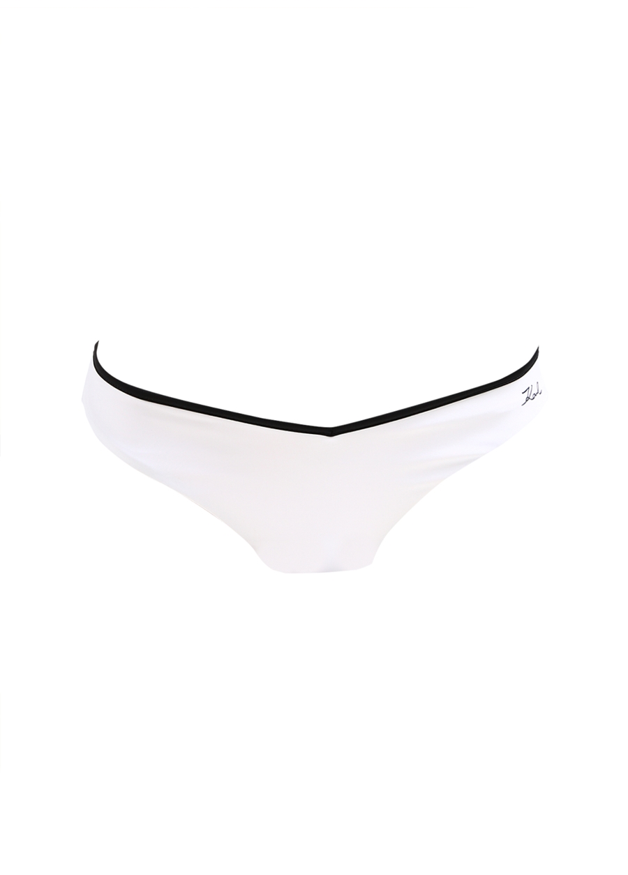KARL LAGERFELD Beyaz Kadın Bikini Alt 230W2203
