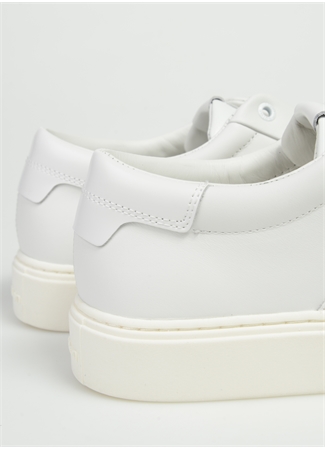 Calvin Klein Beyaz Erkek Deri Sneaker LOW TOP LACE UP LTH_4