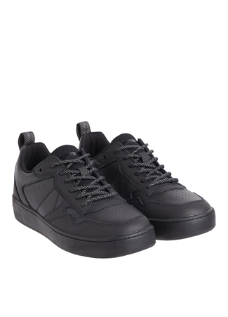 Calvin Klein Siyah Erkek Deri Sneaker BASKET CUPSOLE LACEUP HIKING_1