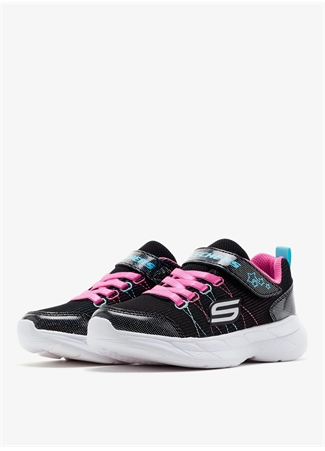 Skechers Siyah - Çok Renkli Kız Çocuk Yürüyüş Ayakkabısı 303518L BKMT SNAP SPRINTS 2.0_2