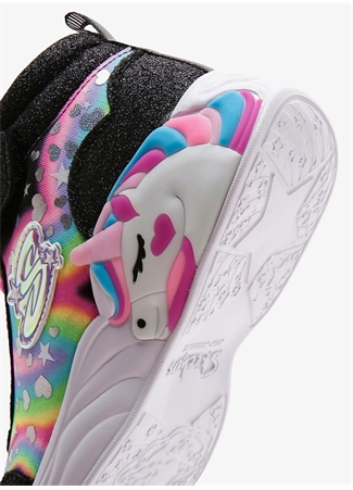 Skechers Siyah - Çok Renkli Kız Çocuk Yürüyüş Ayakkabısı 302332L BKMT UNICORN DREAMS_7