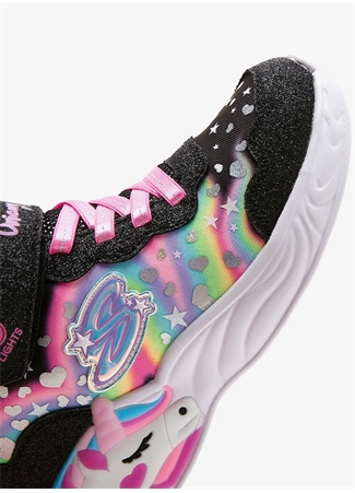 Skechers Siyah - Çok Renkli Kız Çocuk Yürüyüş Ayakkabısı 302332L BKMT UNICORN DREAMS_8