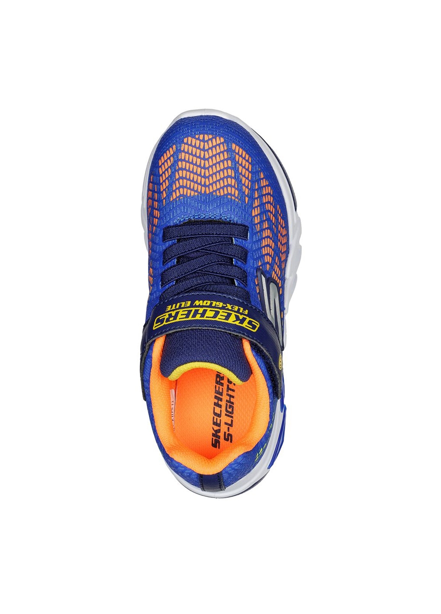 Skechers Mavi - Turuncu Erkek Çocuk Yürüyüş Ayakkabısı 400137L RYOR FLEX GLOW ELITE_3