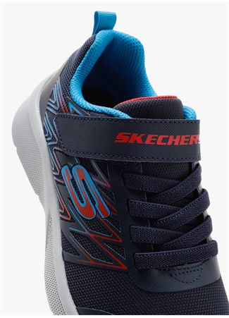 Skechers Lacivert - Kırmızı Erkek Çocuk Yürüyüş Ayakkabısı 403770L NVRD MICROSPEC_3