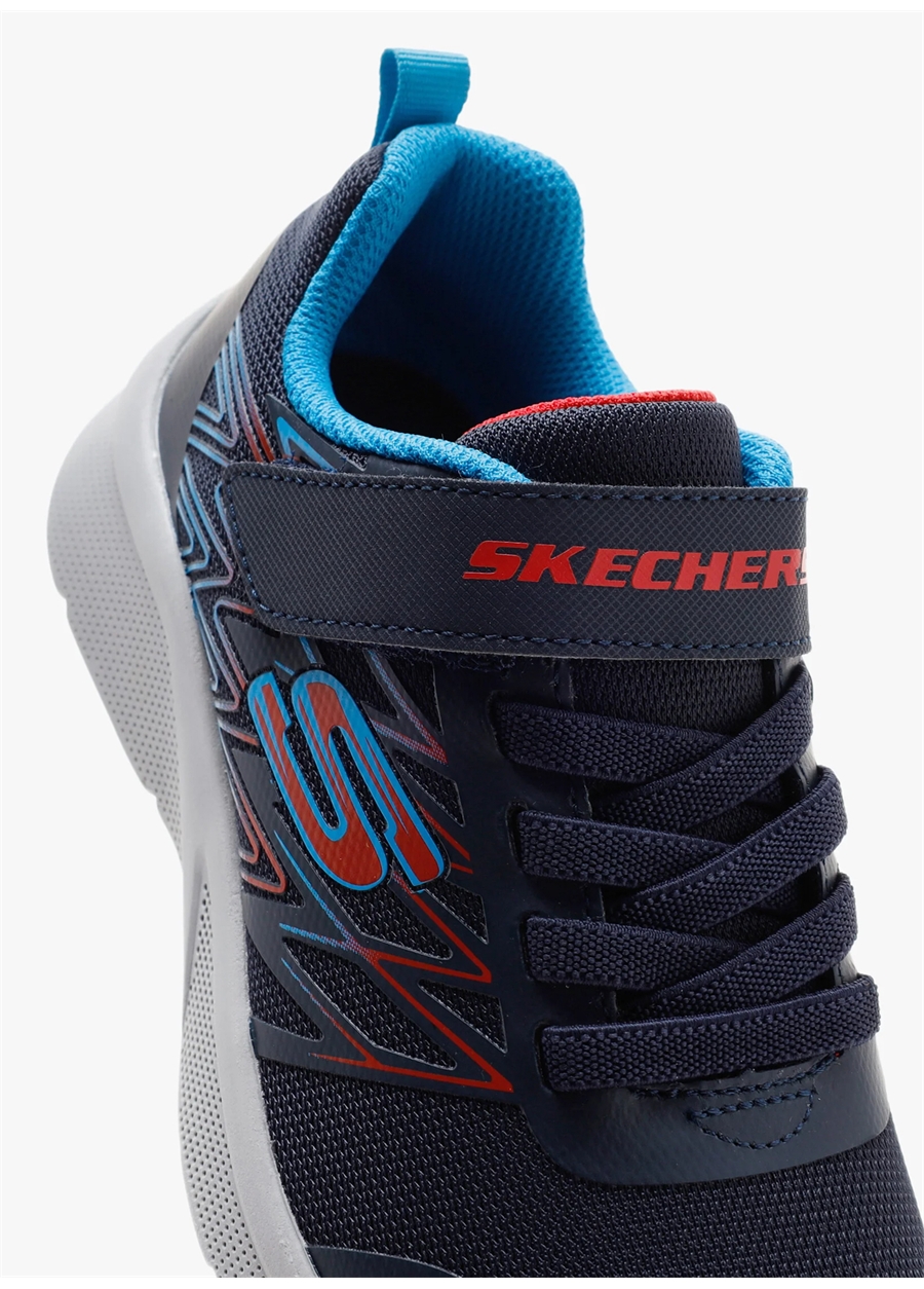 Skechers Lacivert - Kırmızı Erkek Çocuk Yürüyüş Ayakkabısı 403770L NVRD MICROSPEC_3