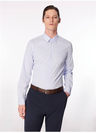 Fabrika Mavi Erkek Slim Fit Gömlek F4SM-GML 1003_2