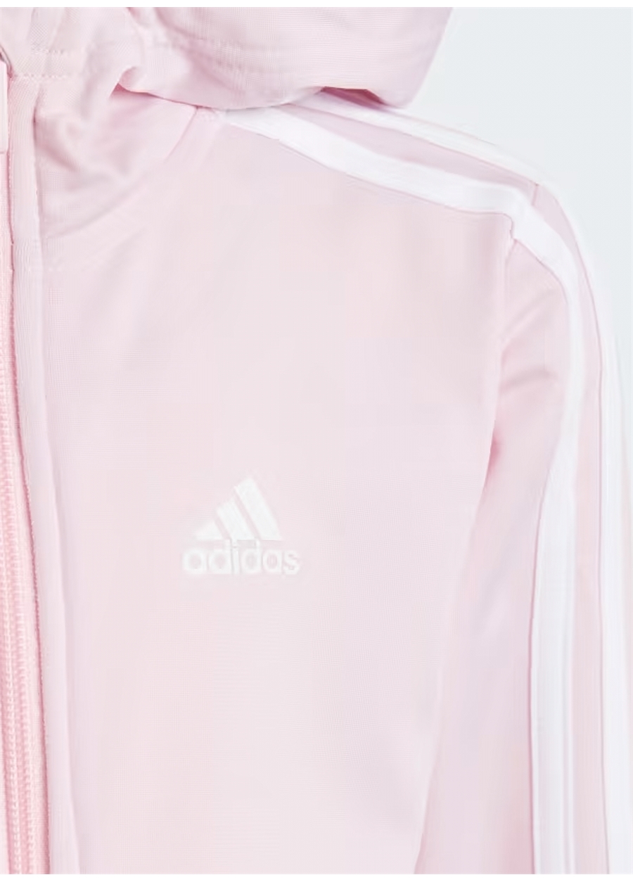 Adidas Kız Çocuk Eşofman Takımı IJ6360 LK 3S SHINY TS_5