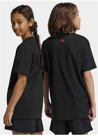 Adidas Siyah Erkek Çocuk T-Shirt HR6369 U BL 2 TEE_1