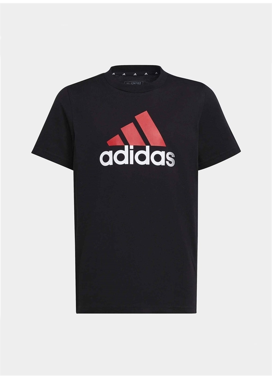 Adidas Siyah Erkek Çocuk T-Shirt HR6369 U BL 2 TEE_2