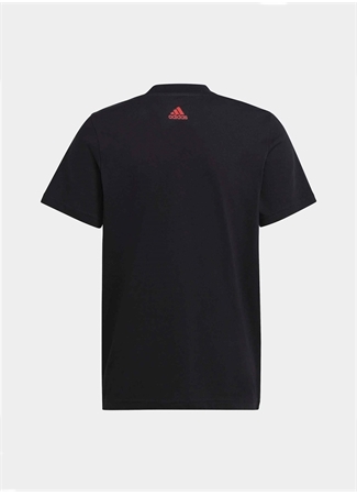 Adidas Siyah Erkek Çocuk T-Shirt HR6369 U BL 2 TEE_3