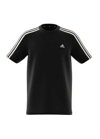 Adidas Siyah Erkek Çocuk Bisiklet Yaka Kısa Kollu Düz T-Shirt HR6330 No Information