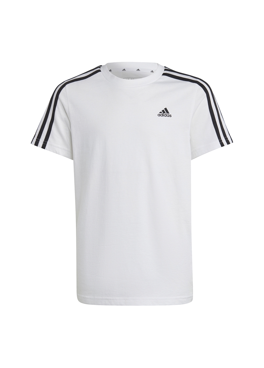 Adidas Düz Beyaz Erkek Çocuk T-Shirt IC0605 No Information
