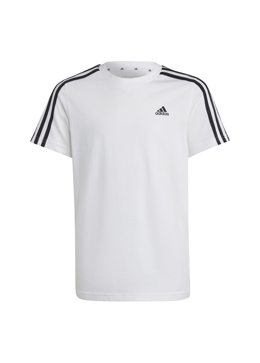 Adidas Düz Beyaz Erkek Çocuk T-Shirt IC0605 No Information_0