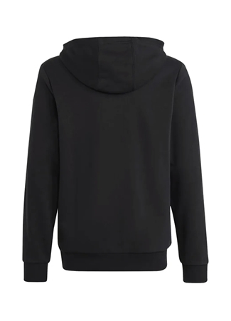 Adidas Düz Erkek Çocuk Siyah Sweatshırt HR6380 U BL HOODIE_2