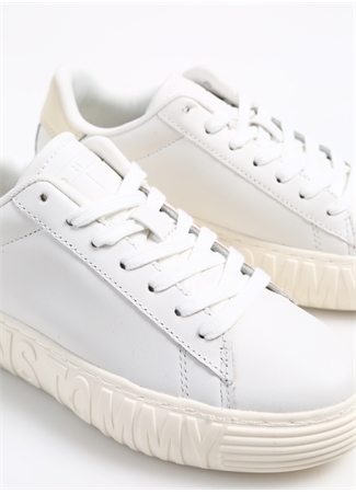 Tommy Hilfiger Beyaz Kadın Deri Sneaker EN0EN02212YBL_4