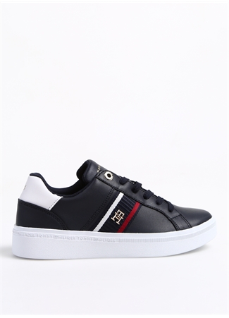 Tommy Hilfiger Mavi Kadın Deri Sneaker FW0FW07379DW6