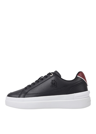 Tommy Hilfiger Siyah Kadın Deri Sneaker FW0FW07568BDS