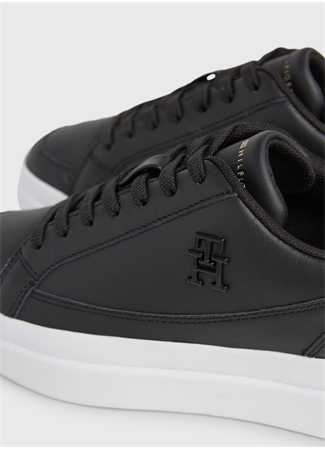 Tommy Hilfiger Siyah Kadın Deri Sneaker FW0FW07568BDS_2