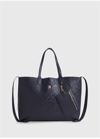 Tommy Hilfiger Mavi Kadın 50X33x14 Cm Omuz Çantası AW0AW15572DW6