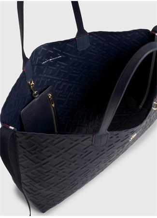 Tommy Hilfiger Mavi Kadın 50X33x14 Cm Omuz Çantası AW0AW15572DW6_2