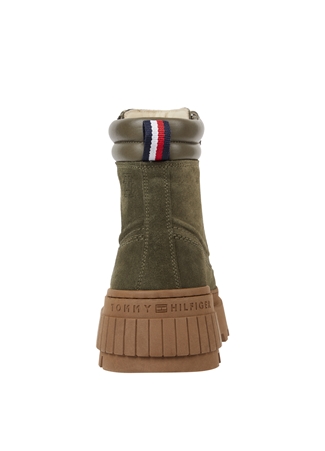 Tommy Hilfiger Süet Haki Erkek Bot ELEVATED CHUNKY SUEDE BOOT_2