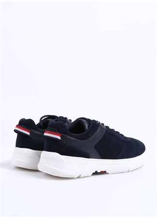 Tommy Hilfiger Mavi Erkek Deri Sneaker CORE HILFIGER SUEDE HYBRID SHOE_2