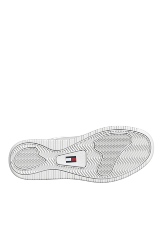 Tommy Hilfiger Beyaz Erkek Deri Sneaker RETRO BASKET ESS_4