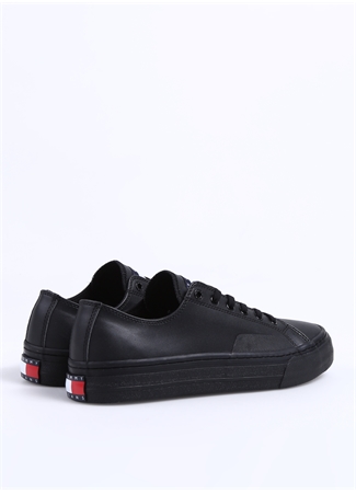 Tommy Hilfiger Siyah Erkek Sneaker MENS LACE VULC ESS_2