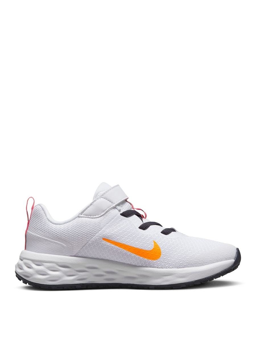 Nike Çocuk Beyaz Yürüyüş Ayakkabısı DD1095-101 NIKE REVOLUTION 6 NN (PS