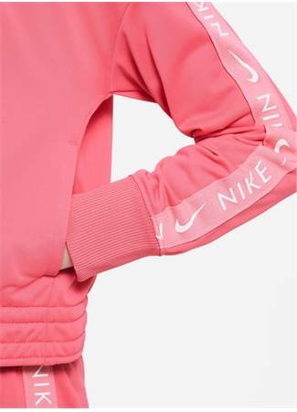 Nike Düz Turuncu Kız Çocuk Eşofman Takımı CU8374-894 G NSW TRK SUIT TRICOT_3