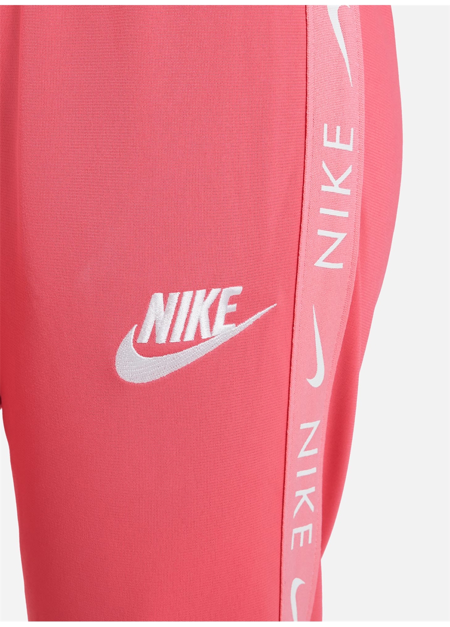 Nike Düz Turuncu Kız Çocuk Eşofman Takımı CU8374-894 G NSW TRK SUIT TRICOT_5