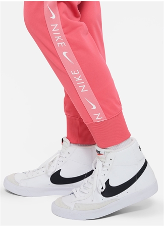 Nike Düz Turuncu Kız Çocuk Eşofman Takımı CU8374-894 G NSW TRK SUIT TRICOT_6