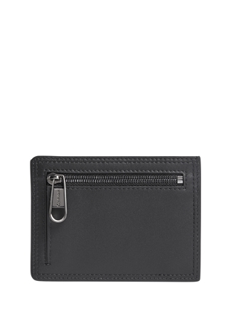 Calvin Klein Siyah Erkek Deri Kartlık MINIMALISM ID CARDHOLDER_1