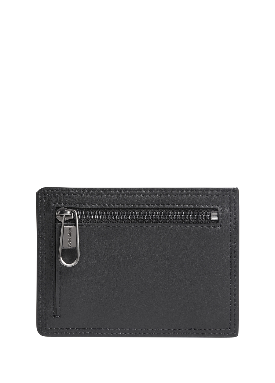 Calvin Klein Siyah Erkek Deri Kartlık MINIMALISM ID CARDHOLDER_1