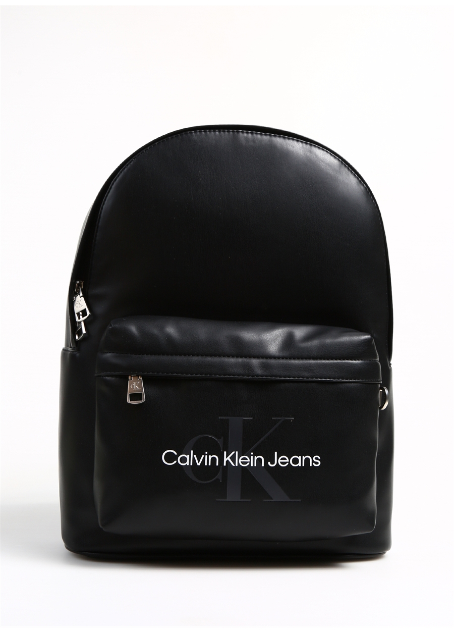 Calvin Klein Siyah Erkek Sırt Çantası Monogram Soft Campus Bp40