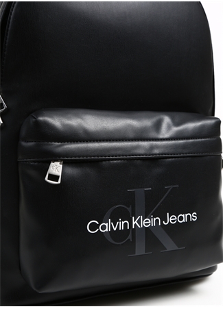 Calvin Klein Siyah Erkek 30X40x18 Cm Sırt Çantası MONOGRAM SOFT CAMPUS BP40_3