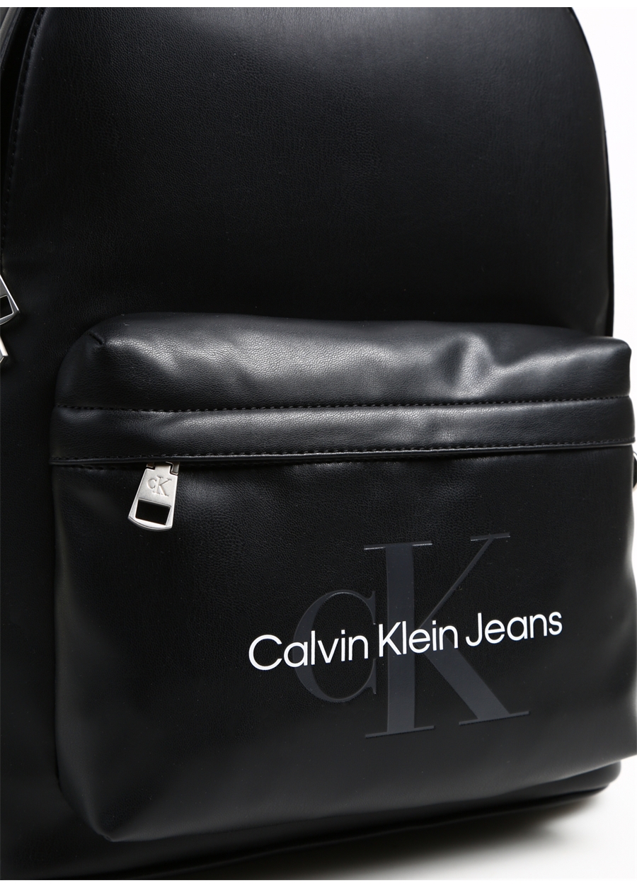 Calvin Klein Siyah Erkek 30X40x18 Cm Sırt Çantası MONOGRAM SOFT CAMPUS BP40_3