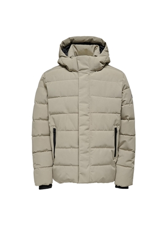 Only & Sons Açık Kahve Erkek Mont 22019598_ONSCAYSON PUFFA OTW_5