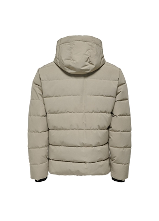 Only & Sons Açık Kahve Erkek Mont 22019598_ONSCAYSON PUFFA OTW_6