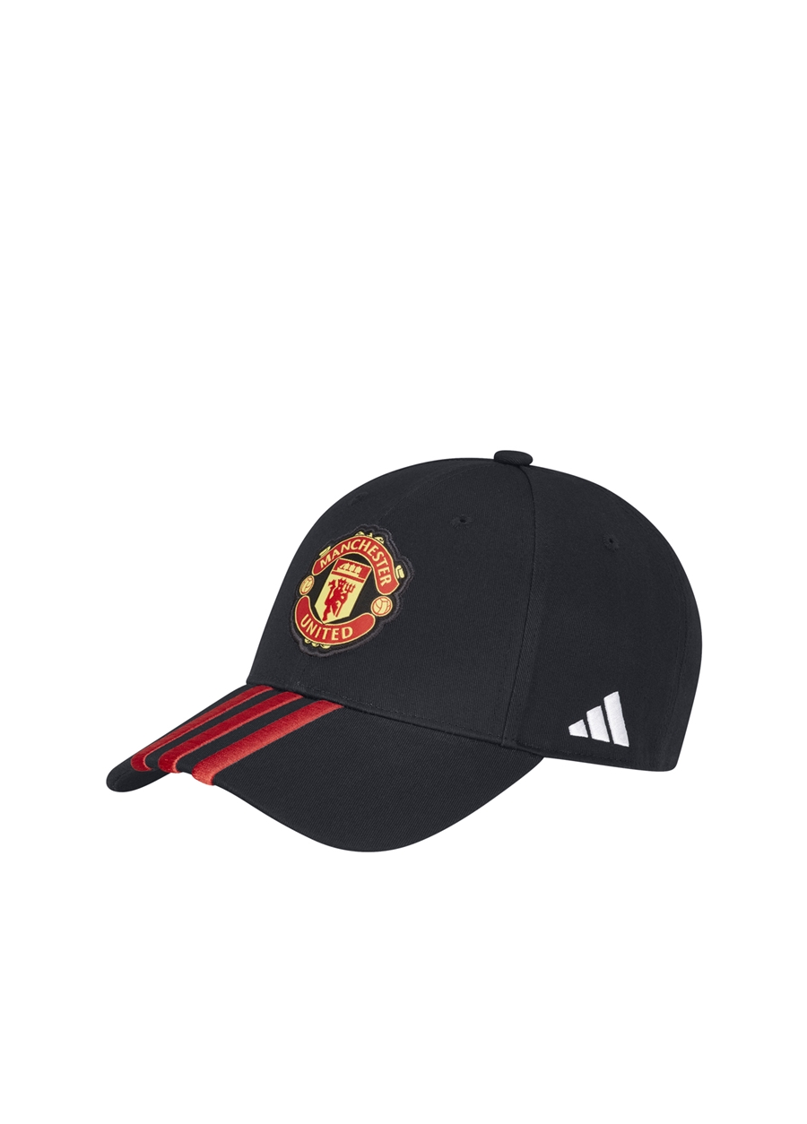 Adidas Siyah - Kırmızı Unisex Şapka IB4568 MUFC BB CAP
