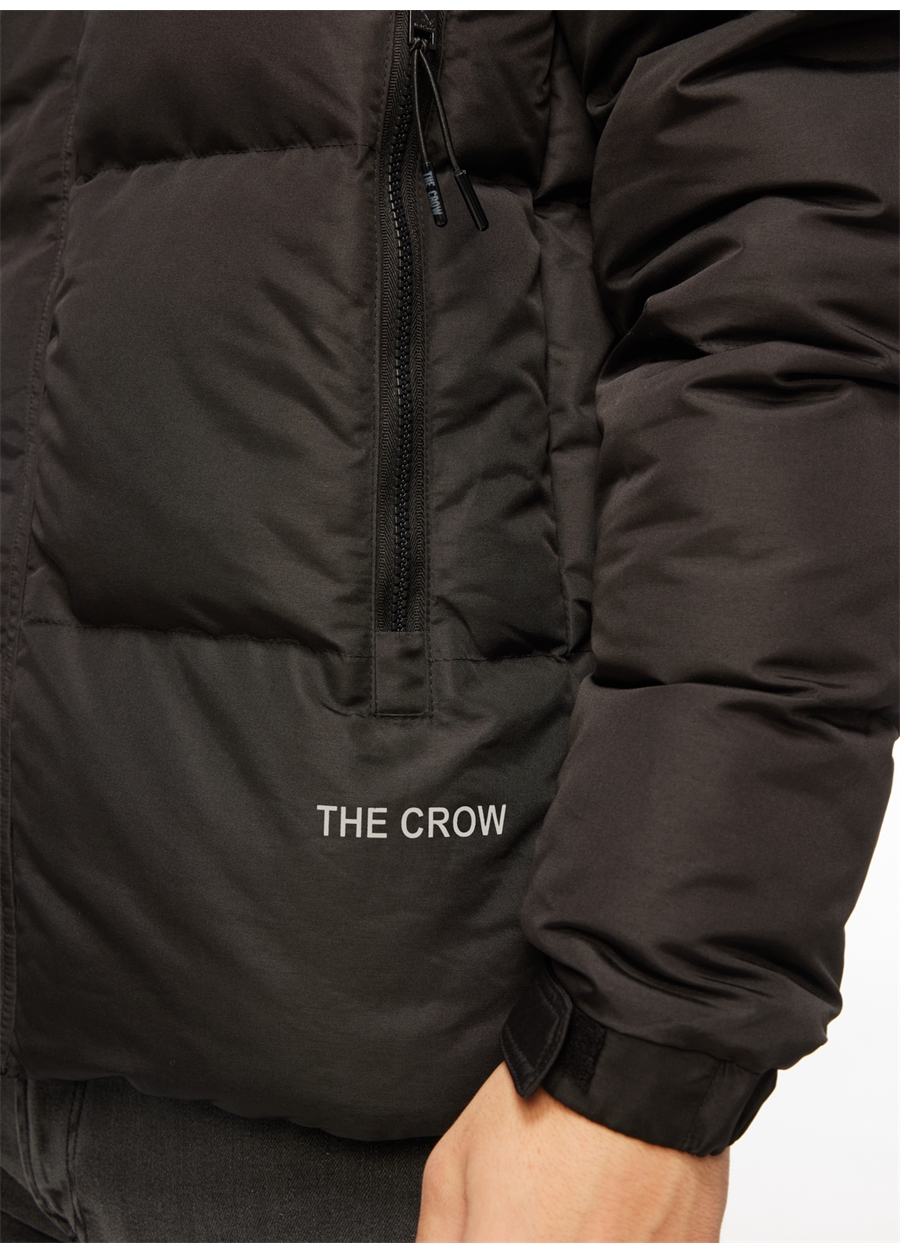 The Crow Regular Fit Siyah Erkek Ceket TC5083_4