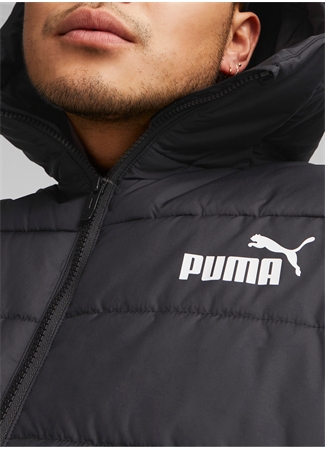 Puma Siyah Erkek Dik Yaka Regular Fit Mont 84893801 ESS Padded Jacket_3